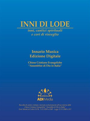 cover image of Inni Di Lode